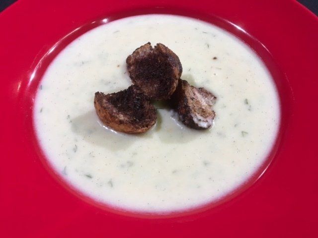 Roasted Parsnip and Vanilla Chocolate Soup